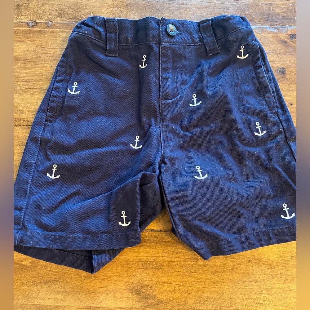 Janie and Jack Navy shorts and pants 18-24m.